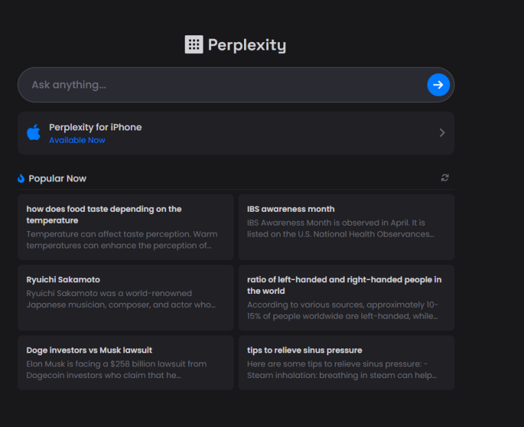 AI-powered Search Engine Perplexity AI Lands $26M, Launches IOS App ...